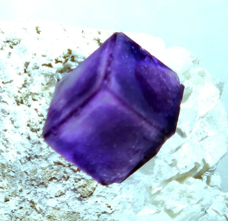 Fluorite cubique violette Chine