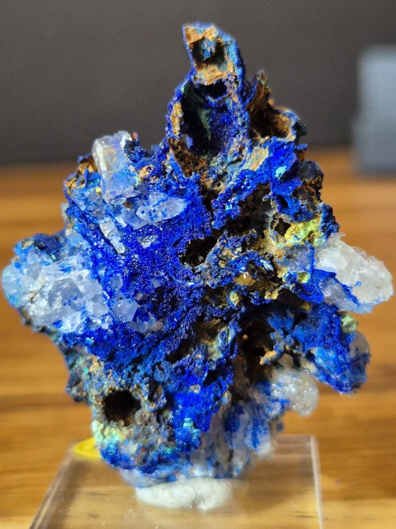 Azurite tétraédrite