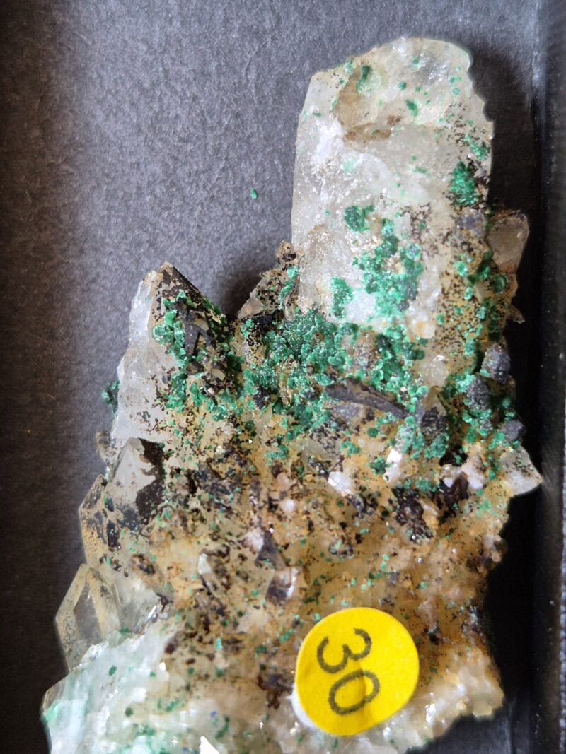 Malachite Quartz Oisans