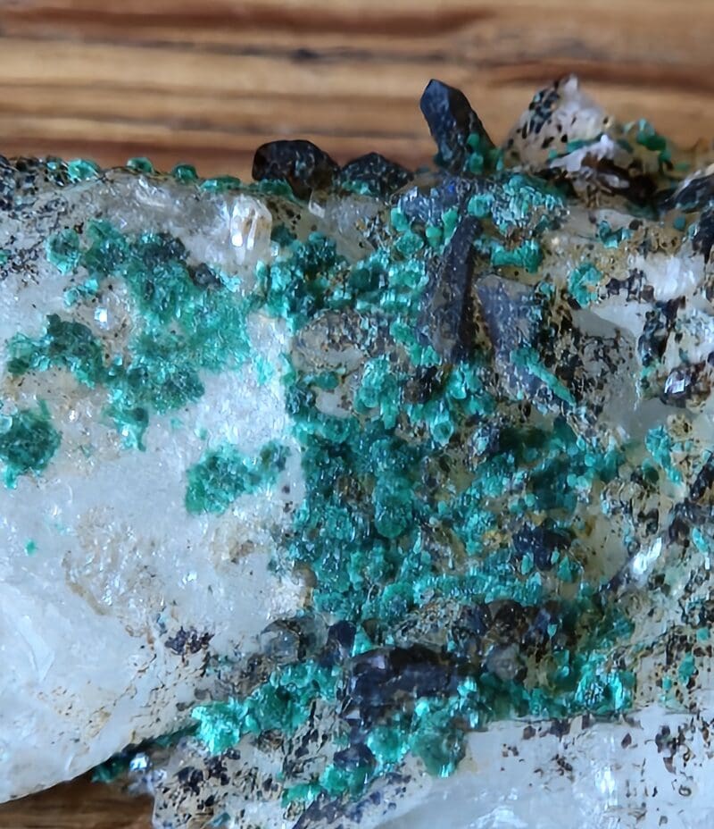 Malachite Quartz Oisans