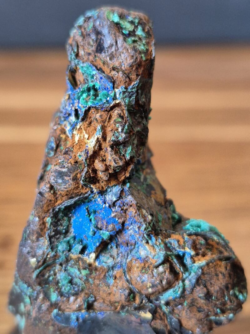 Azurite Chalcopyrite Oisans