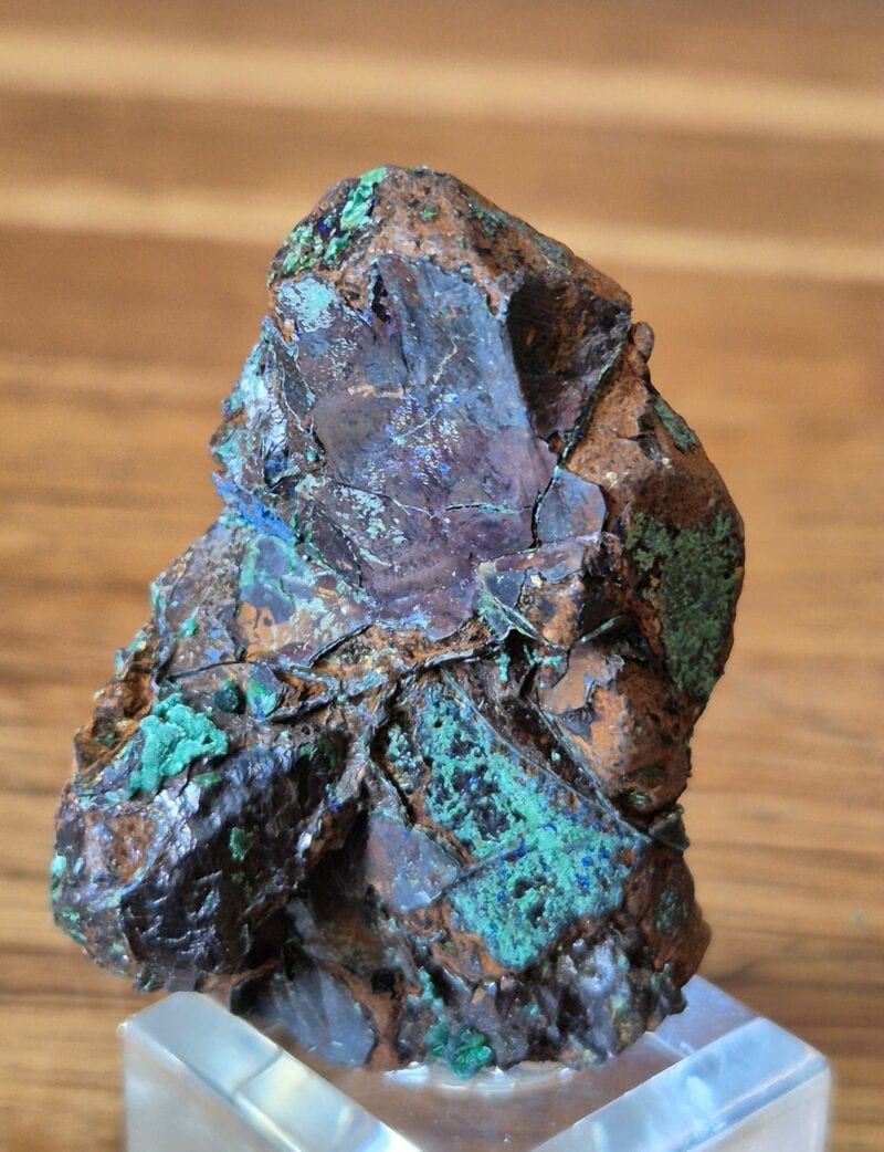 Azurite Chalcopyrite Oisans