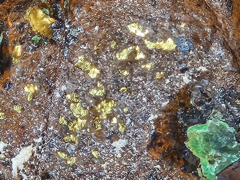 Azurite Chalcopyrite Oisans