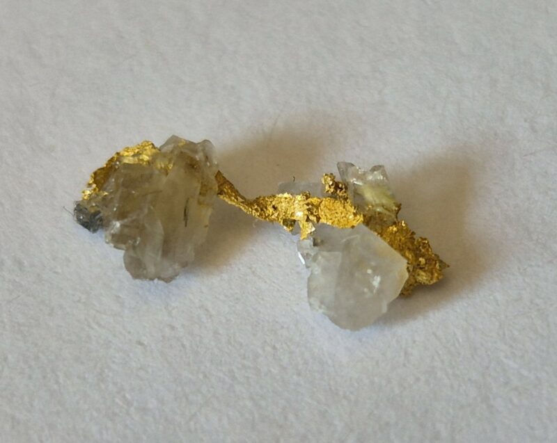 Or Natif et Quartz