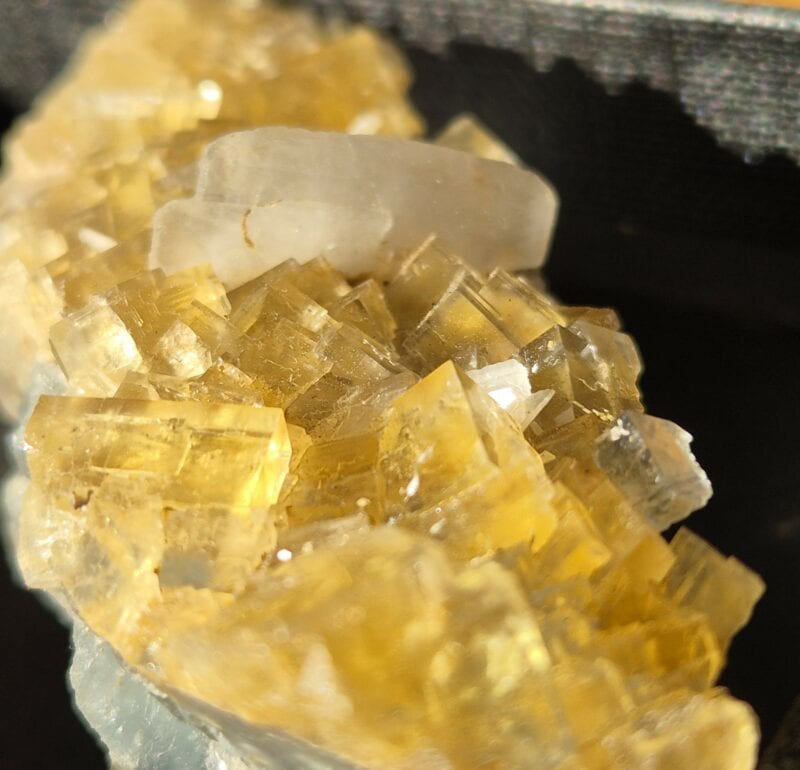 Fluorine Baryte la Barre