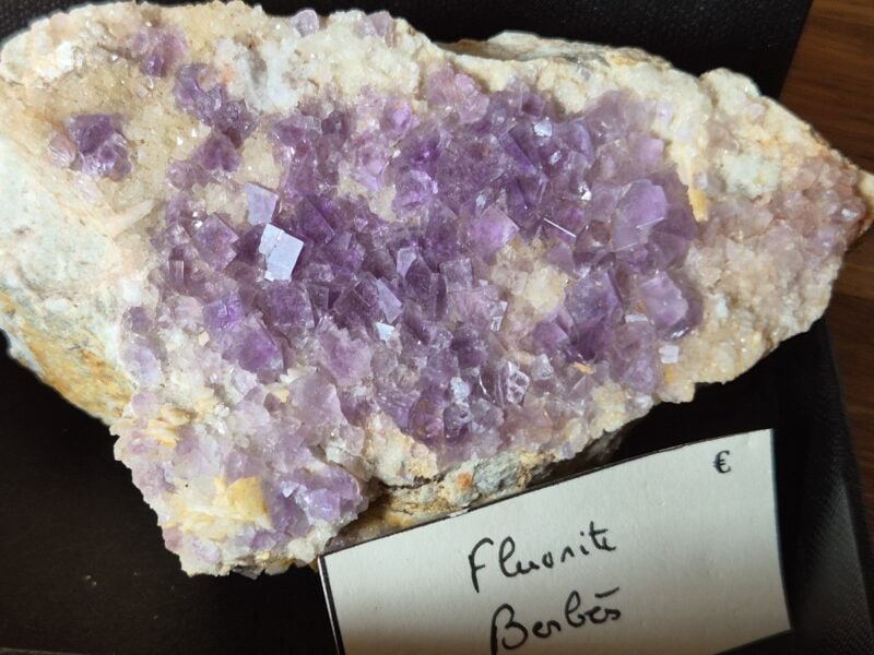 Fluorite Berbès bloc