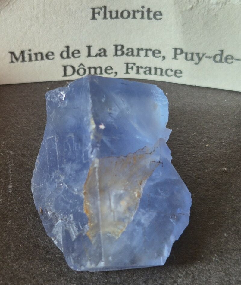 Fluorine bleue la Barre