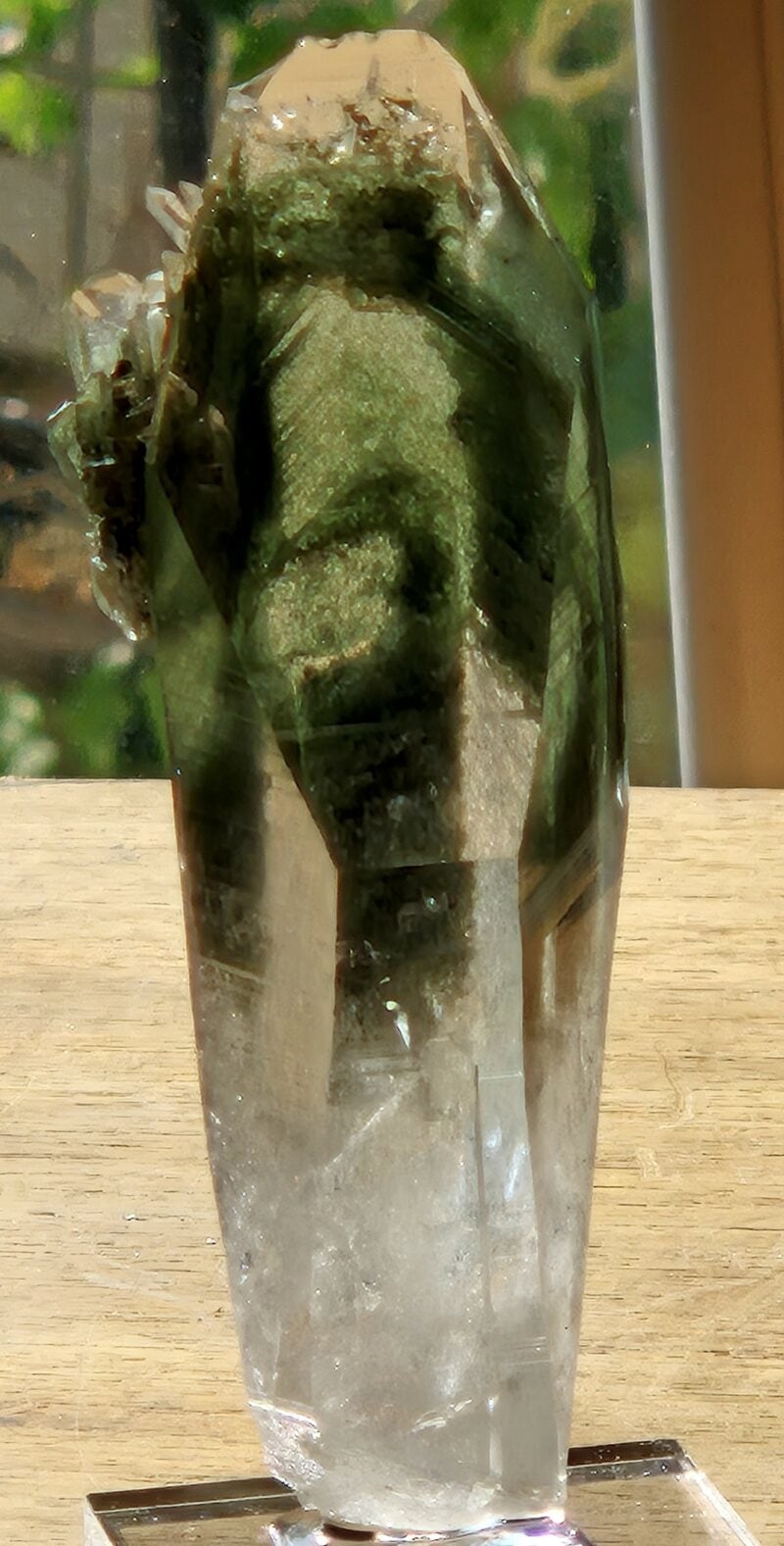 Quartz Fumé Chloriteux
