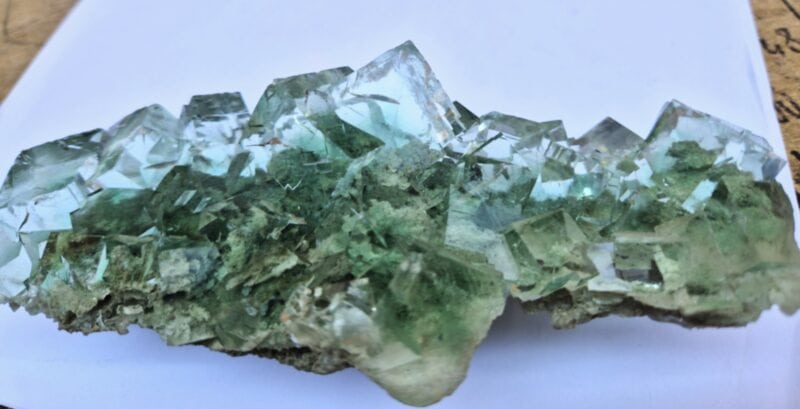 Fluorite verte extra Hunan