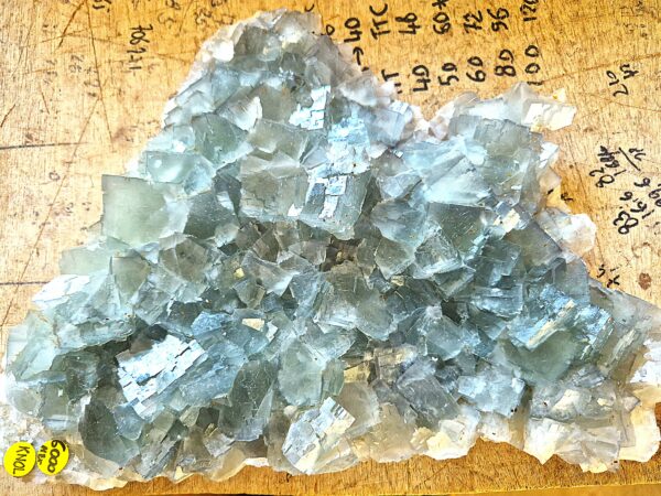 Fluorite bleue extra Chine