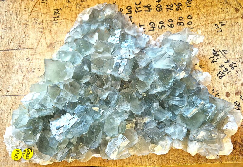Fluorite bleue extra Chine