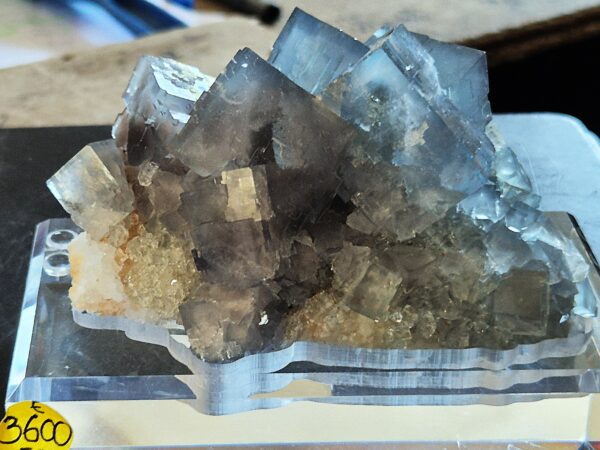 Fluorite cubique bleue Chine