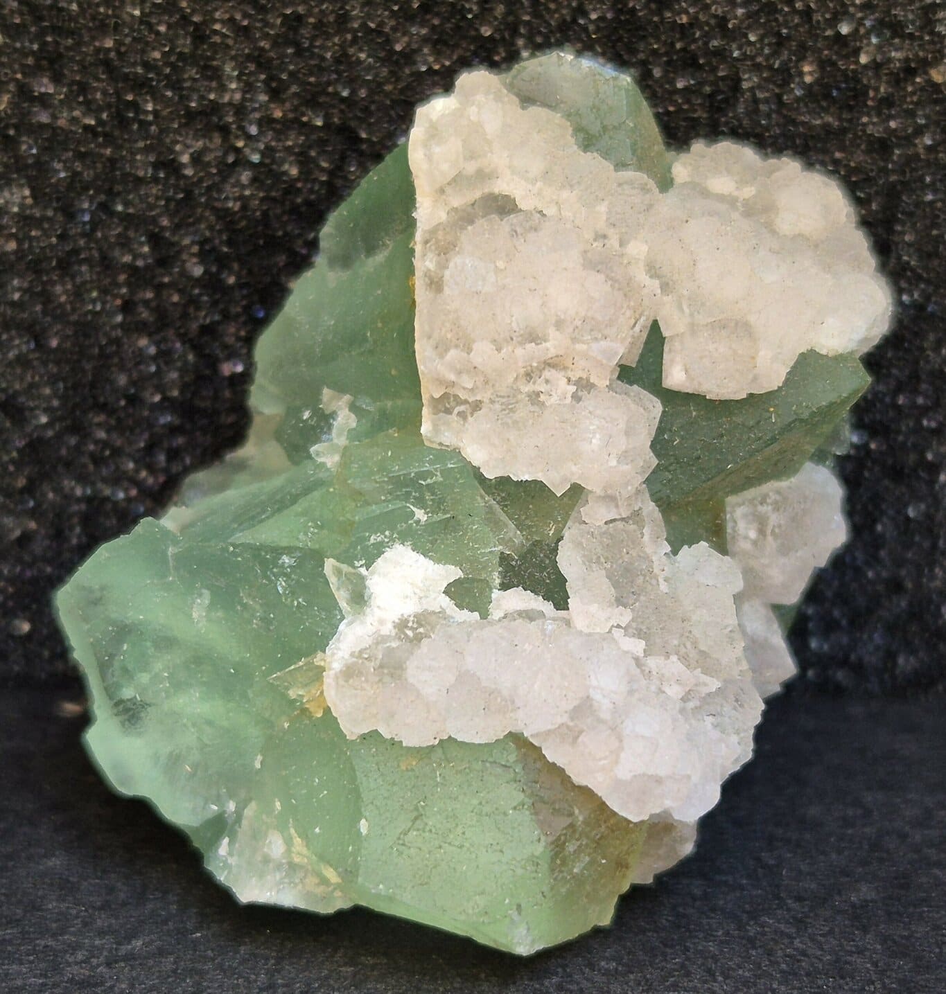 Fluorite octaèdrique verte