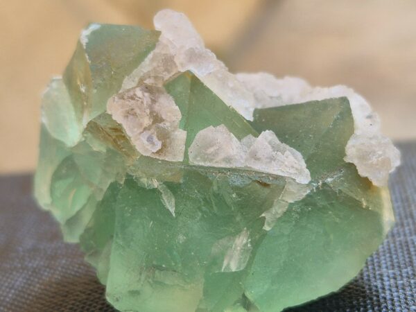 Fluorite octaèdrique verte
