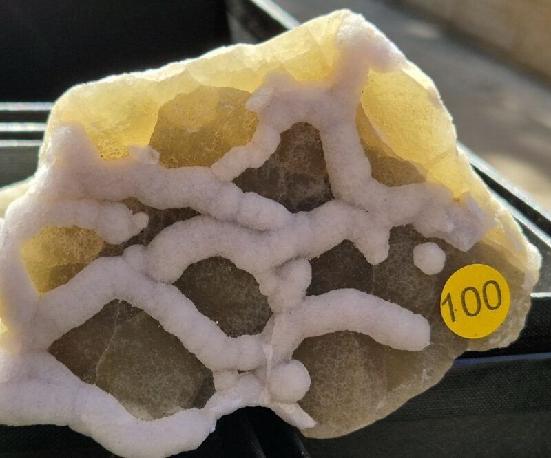 Fluorite verte botryoïdale Chine