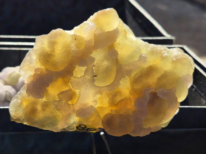 Fluorite botryoïdale et Calcite