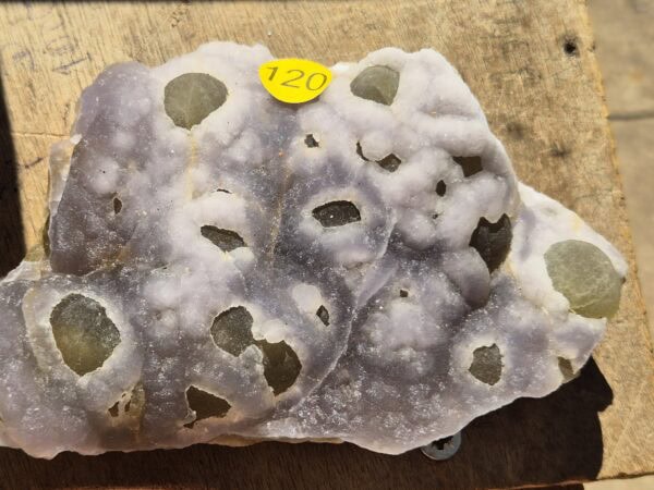 Fluorite verte botryoïdale