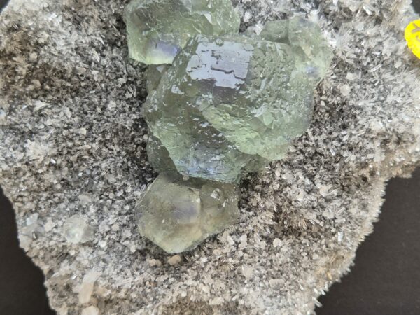 Fluorite verte dodécaèdre Chine