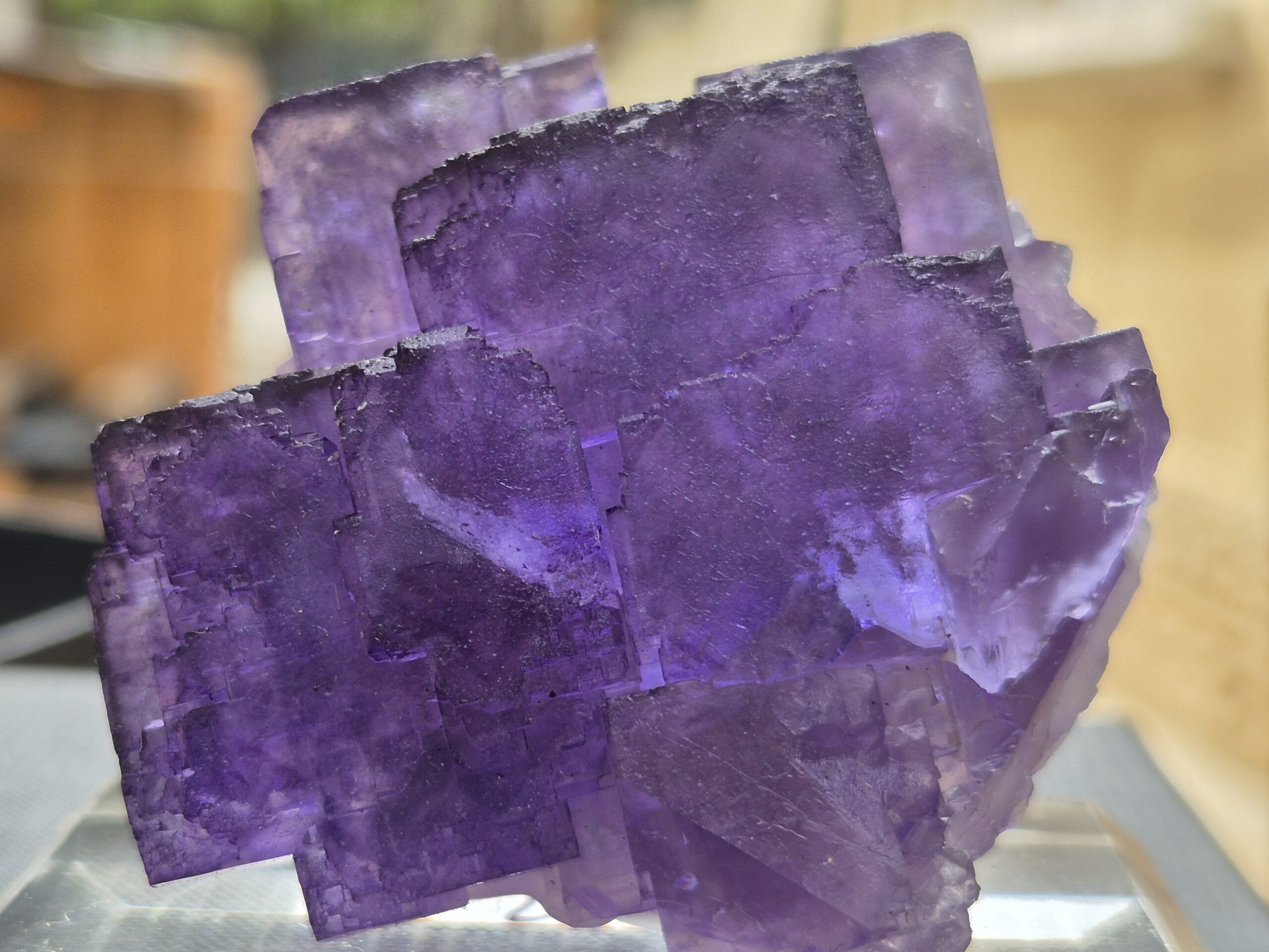 Fluorite cubique Aksu Chine