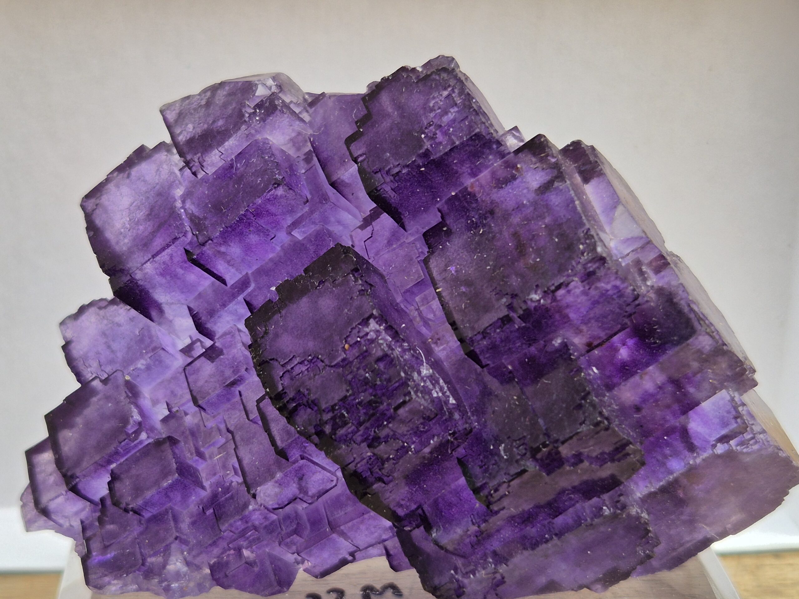 Fluorite violette Aksu Chine