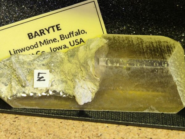 Baryte cristal Iowa