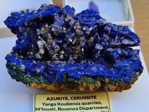 Azurite Cérusite Congo