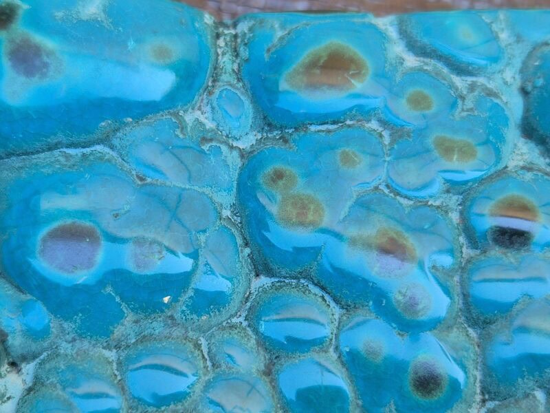 Chrysocolle Malachite polis