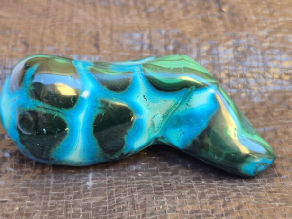Chrysocolle Malachite galet Congo