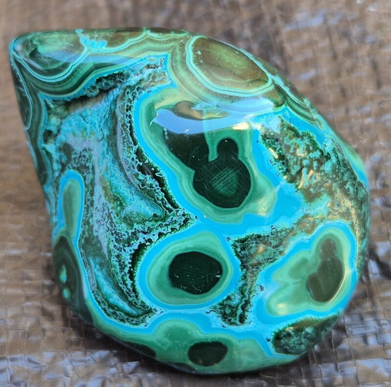 Malachite et Chrysocolle Congo