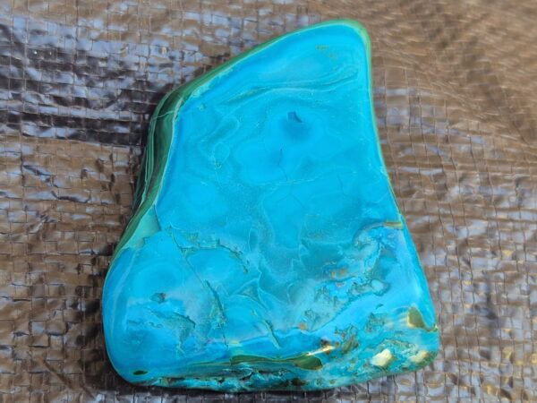 Chrysocolle et Malachite