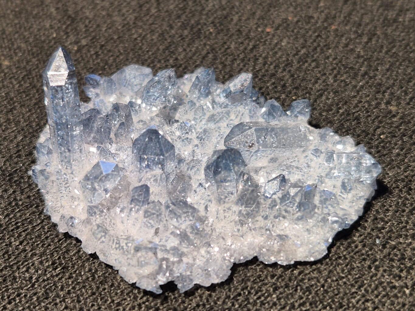 Plaquette quartz aura
