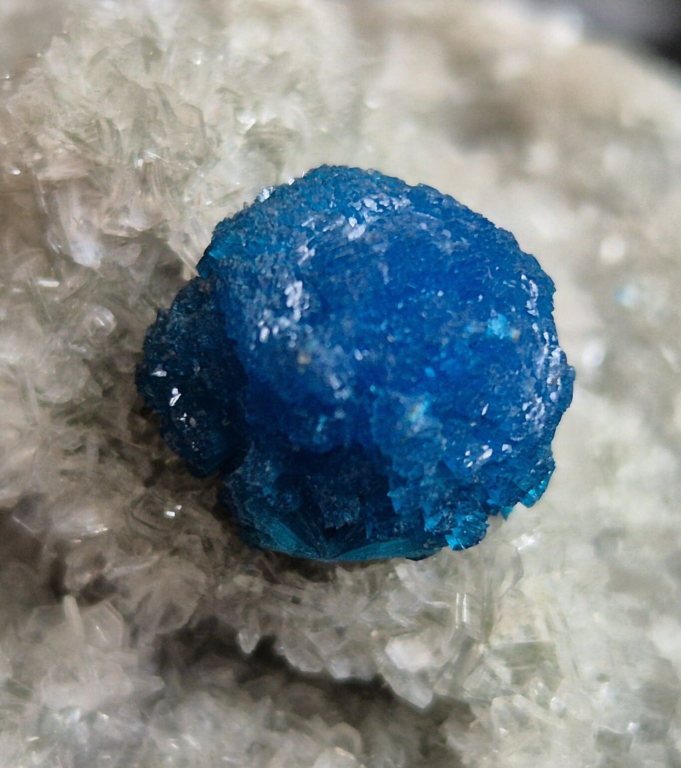 Cavansite sur stilbite – Image 2