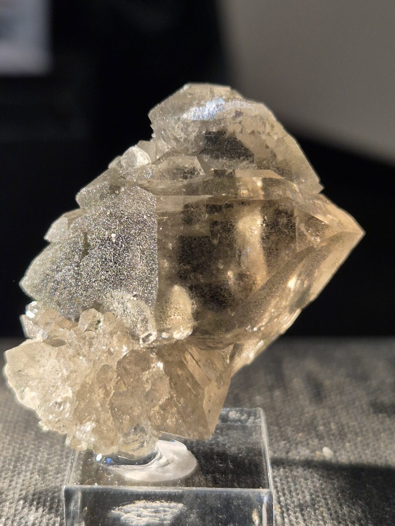 Quartz à chlorite Mont Blanc