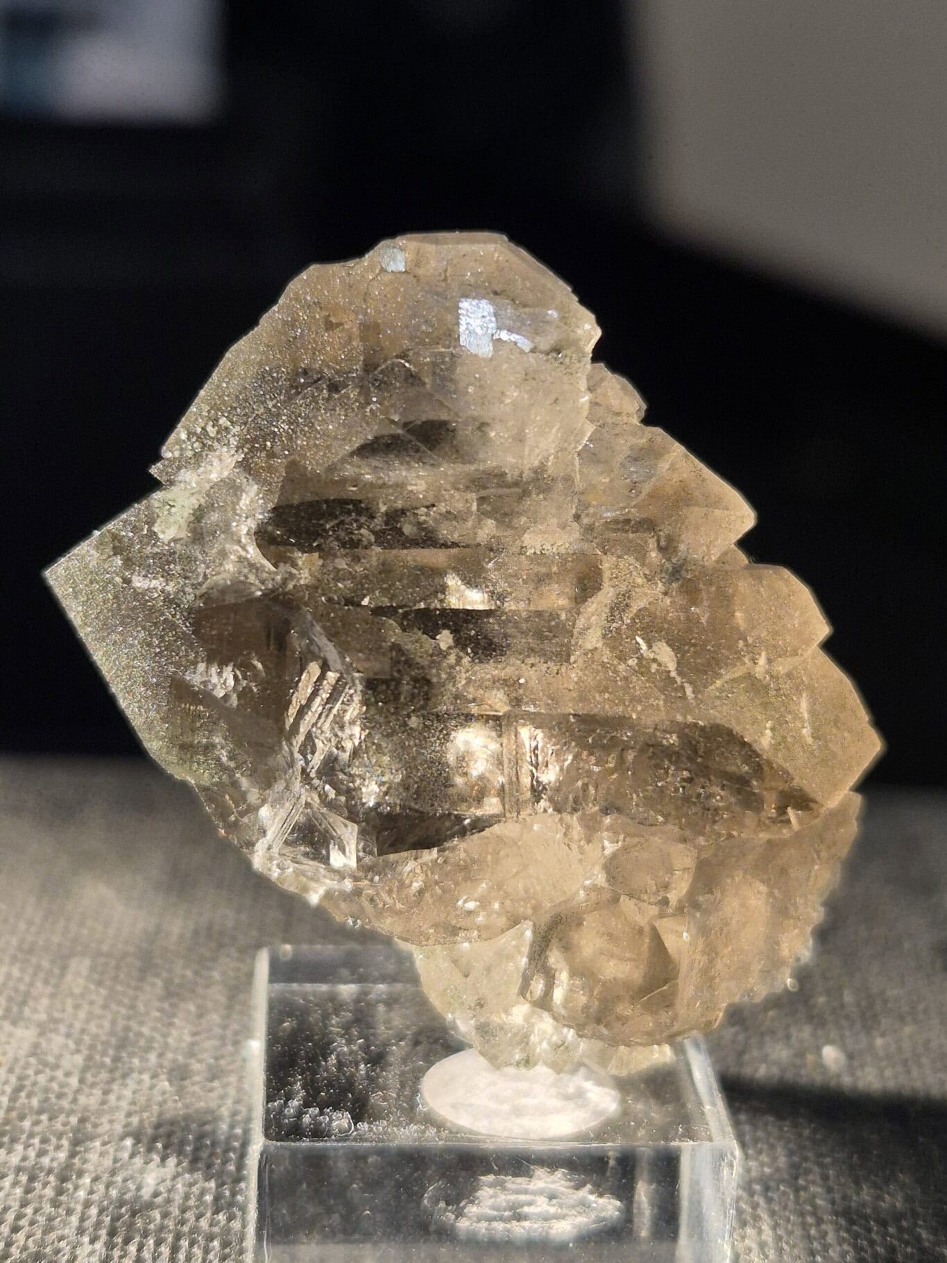 Quartz à chlorite Mont Blanc