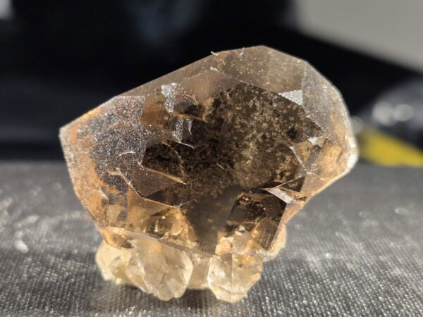 Quartz fumé gwindel Mont Blanc