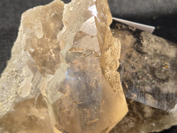 Quartz gwindel Mont Blanc