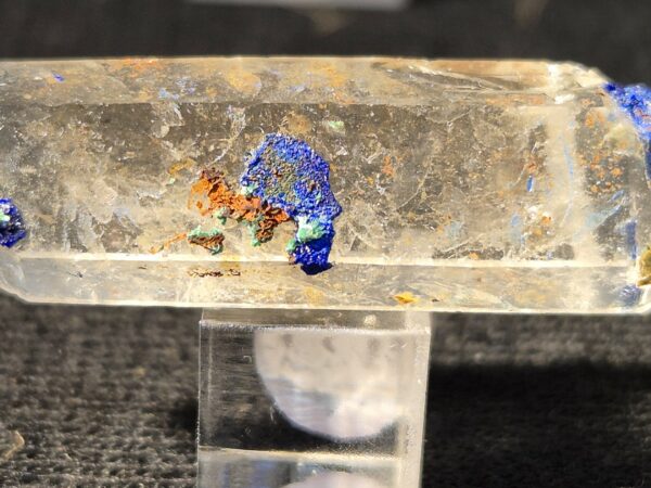 Azurite sur Quartz Oisans