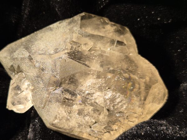 Quartz à âme chloriteux