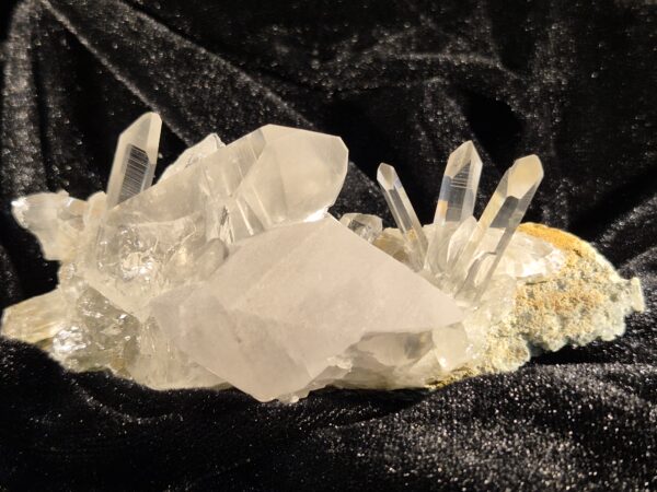 Cristaux de Quartz et Calcite