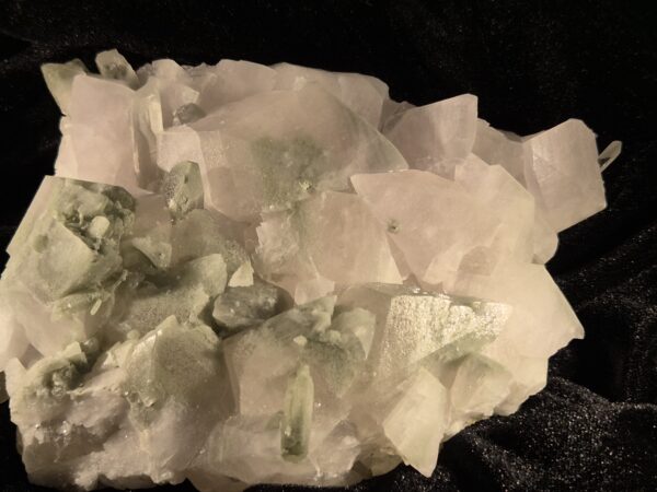 Calcite verte et rose