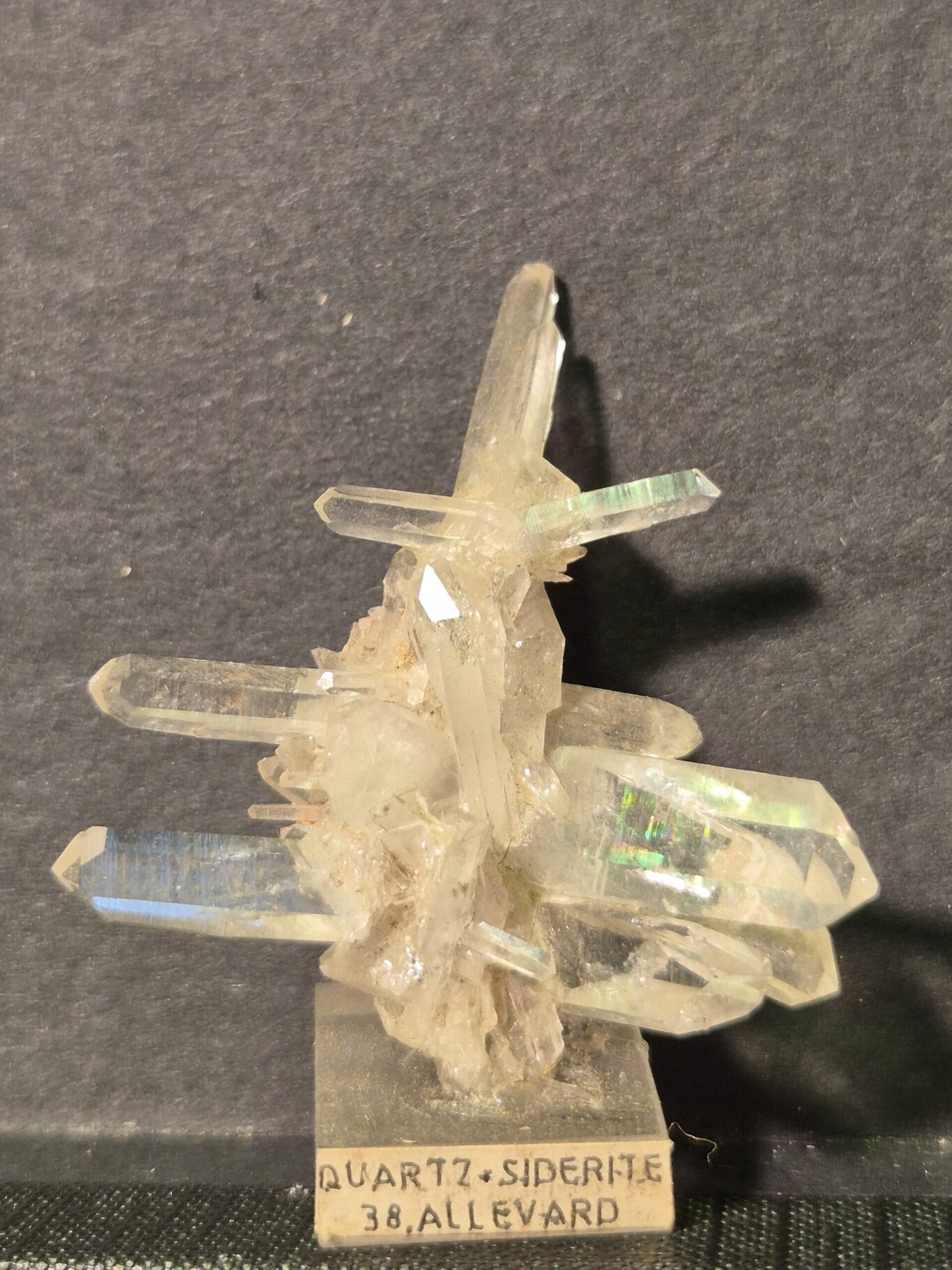 Quartz Allevard Isère
