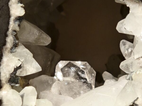 Quartz et Calcite Septarias