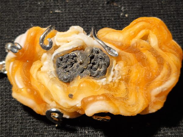 Calcédoine orange