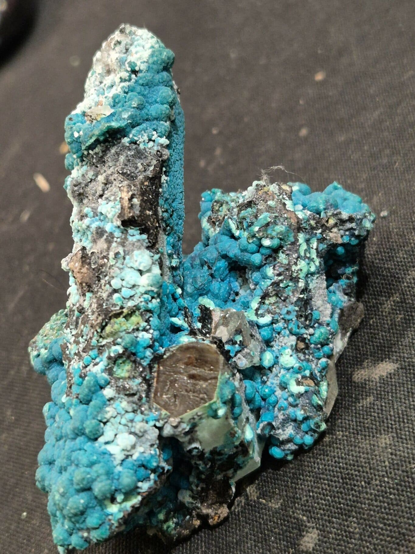 Chrysocolle Quartz mine Tentadora