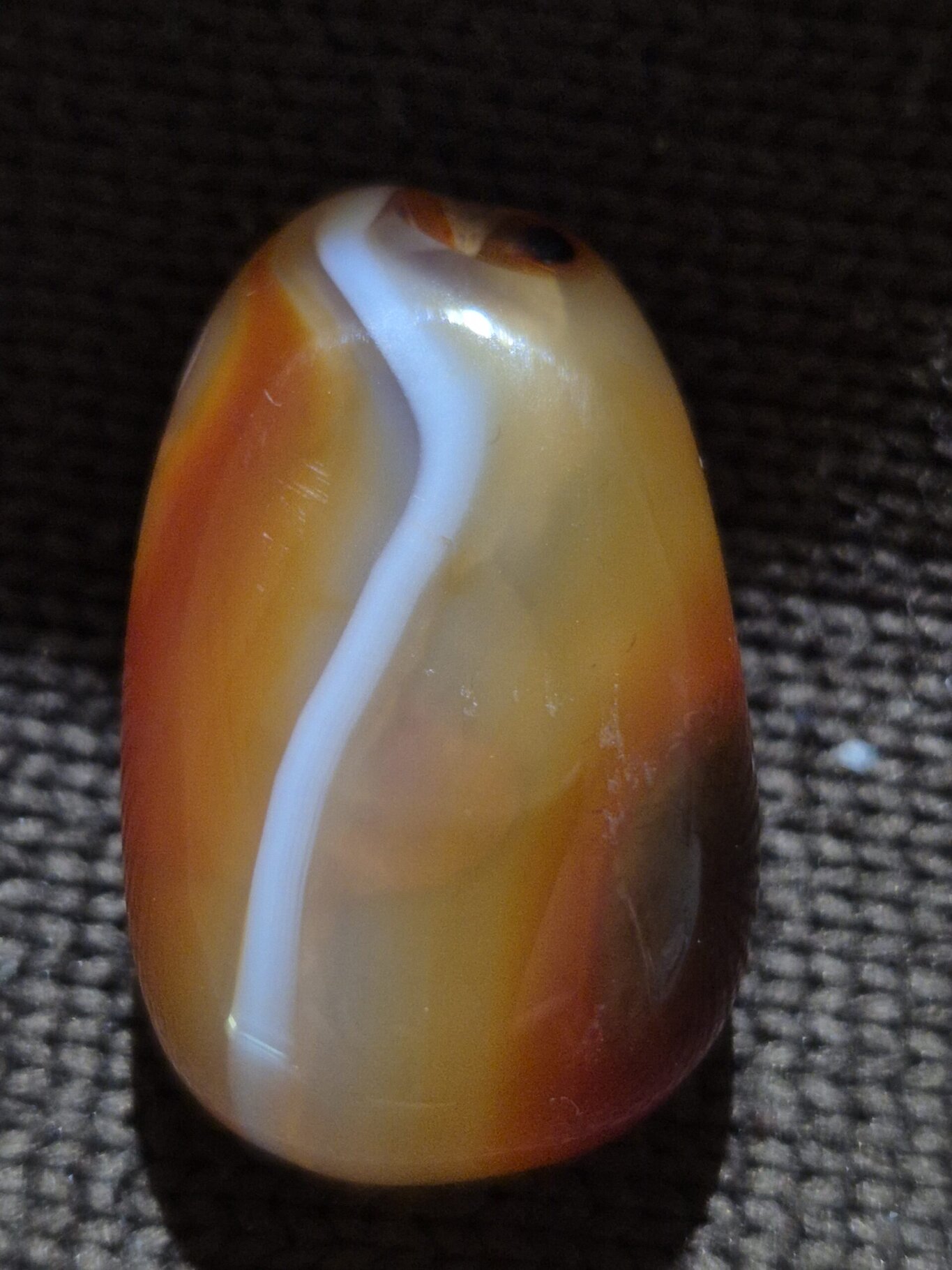 Agate cornaline du Botswana
