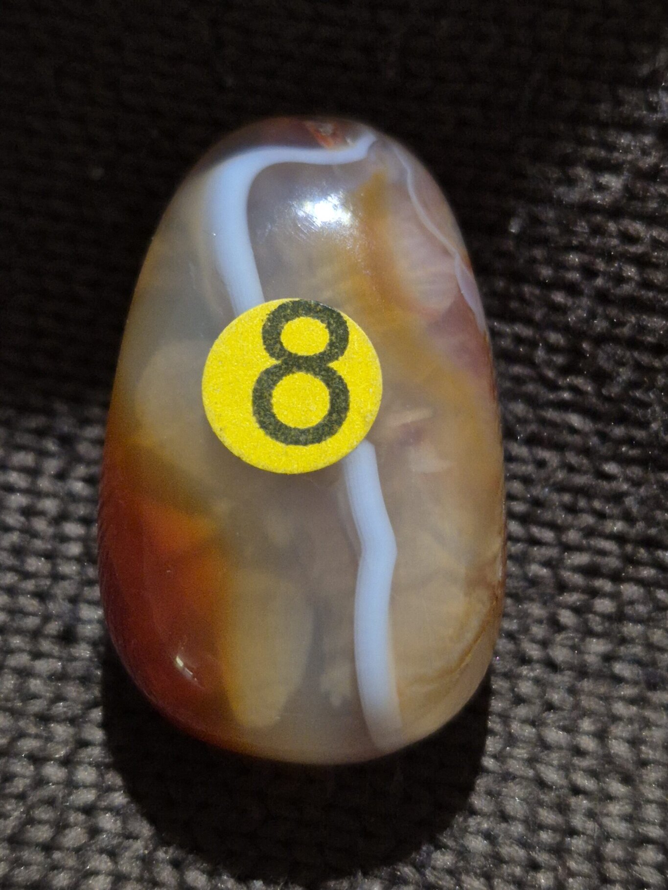 Agate cornaline du Botswana