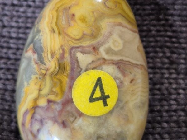 Agate Crazy Lace ocre