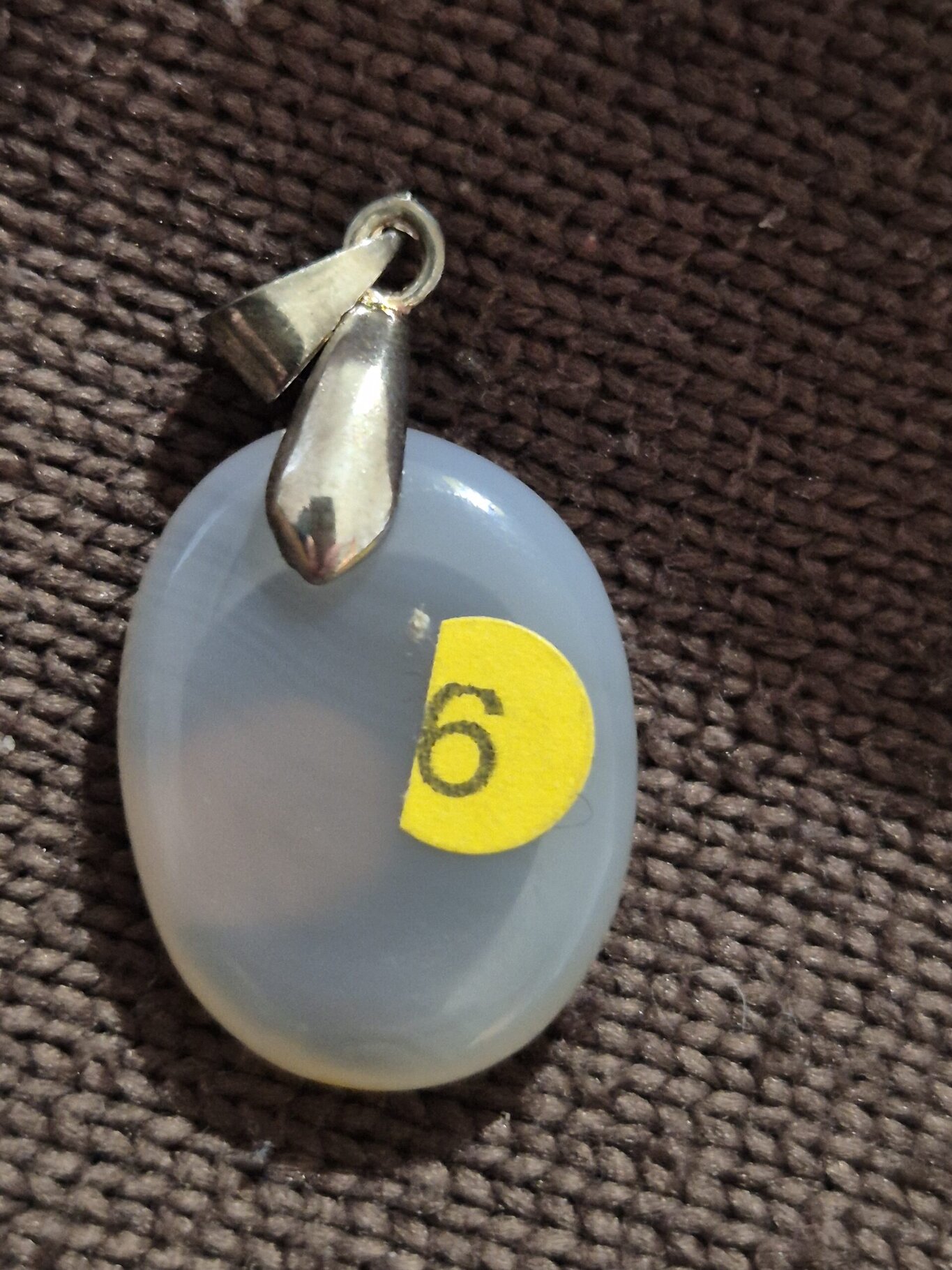 Agate Grise ovale – Image 2