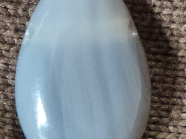 Agate Grise perçage latéral