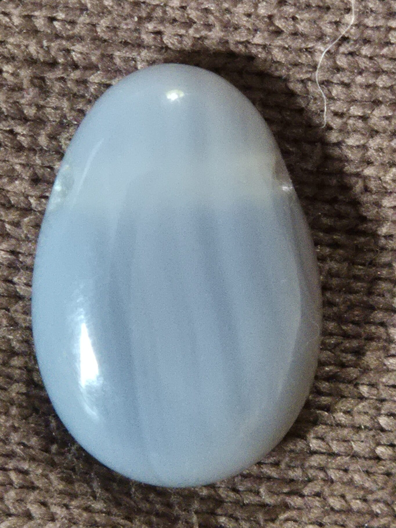 Agate Grise perçage latéral